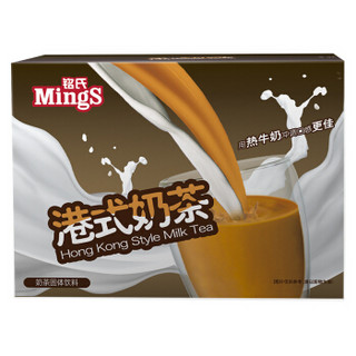  Mings 铭氏咖啡 港式奶茶 25g*10支 250g