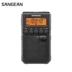 sangean/山进dt-800c 迷你户外运动数字闹钟收音机半导体信号强