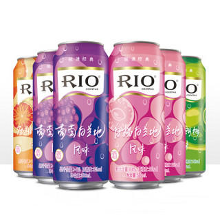  RIO 锐澳 鸡尾酒 预调酒 四种口味 500ml*6罐