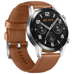 HUAWEI 华为 WATCH GT2 智能手表 46mm 砂砾棕