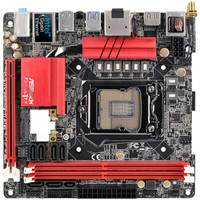ASRock 华擎 Z170 Gaming-ITX/ac 主板 (Intel Z170/LGA 1151)