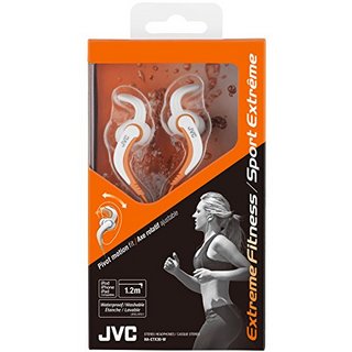 JVC 杰伟世 HAETX30W 入耳式有线耳机 白橙