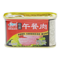 有券的上：GuLong  古龙食品 午餐肉罐头 198g *7件