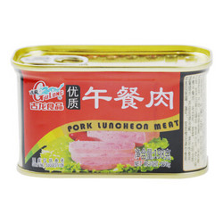 GULONG 古龙食品 GuLong  古龙食品 午餐肉罐头 198g