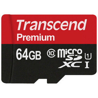 Transcend 创见 Premium 400x TF存储卡 64GB