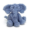 邦尼兔 jELLYCAT 波浪毛系列 大象 蓝色