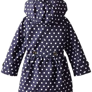 OshKosh B‘Gosh Polka Dot 女童连帽外套