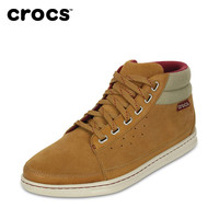 crocs 卡骆驰 男士简约麂皮短靴 15925