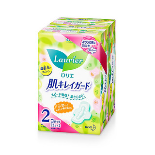 Laurier 乐而雅 清爽瞬吸 日用护翼型卫生巾 205mm 22片