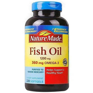 Nature Made Fish Oil Omega-3 深海鱼油 200粒*2瓶