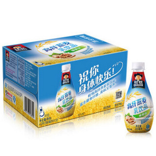 桂格（QUAKER）高纤燕麦乳麦榛果味350ML* 12