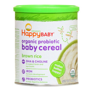 HAPPYBABY 禧贝 有机糙米粉 1段 198g