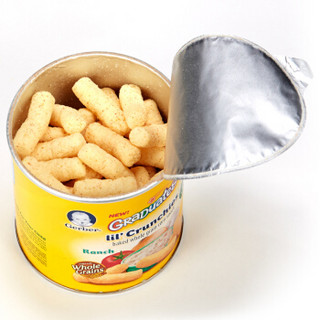 Gerber 嘉宝 Graduates Lil' Crunchies Mild Cheddar 蔬菜泡芙条 42g