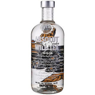 ABSOLUT VODKA 绝对 风味 伏特加 野茶味 700ml