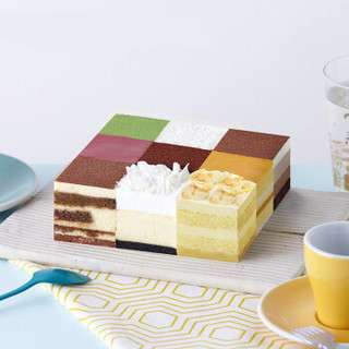 LE CAKE 诺心 环游世界 慕斯奶油蛋糕 9口味混合 405g
