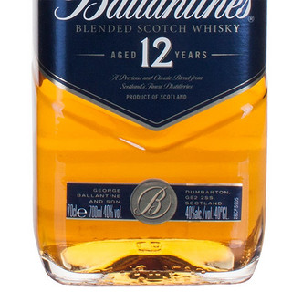 Ballantine‘s 百龄坛 12年 苏格兰威士忌.700ml