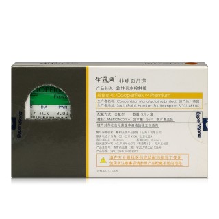 CooperVision 依视明 Flex 非球面月抛 3片