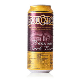 BROUCZECH 布鲁杰克 黑啤酒 500ml*6