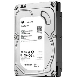 SEAGATE 希捷 Desktop HDD系列 3.5英寸台式机硬盘 3TB 64MB(7200rpm、PMR)ST3000DM001