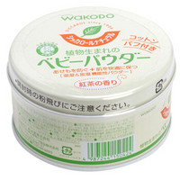 考拉海购黑卡会员：WAKODO 和光堂 Siccarol自然茶香爽身粉 120克/罐