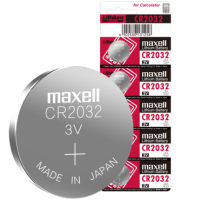 Maxell 麦克赛尔 CR2032 通用钮扣电池 *5粒装