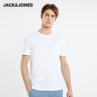 Jack Jones 杰克琼斯 219101602 基础纯棉圆领短袖T恤