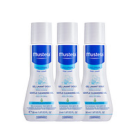 mustela 妙思乐 贝贝洗发沐浴露二合一 50ml*3