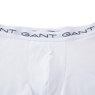 GANT 甘特 18S3003 男士净色内裤 三条装 灰色-93 XL