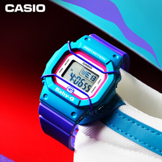 CASIO 卡西欧 BABY-G 25周年特别纪念款 BGD-525F-6PR 女款运动腕表