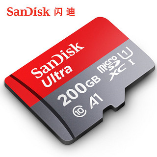 SanDisk 闪迪 A1 至尊高速移动 MicroSDXC卡 200GB