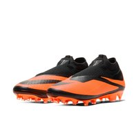 NIKE 耐克 Phantom VSN 2 Elite DF FG 中性足球鞋 CD4161 橙黑色 42