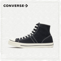 CONVERSE 匡威 Lucky Star  163321C 男女拼接纯色高帮帆布鞋 黑色 40