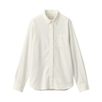 無印良品 無印良品 MUJI W9AC506 女士法兰绒衬衫 灰色 S