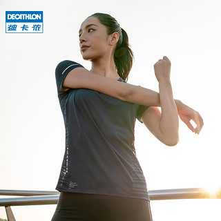 DECATHLON 迪卡侬  RUNR 女子运动短袖