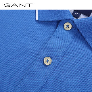 GANT 甘特 252111 男士撞色短袖POLO衫