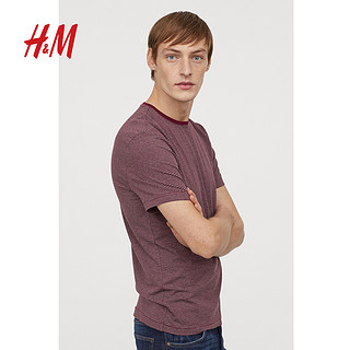 H＆M HM0570002 男士圆领短袖T恤