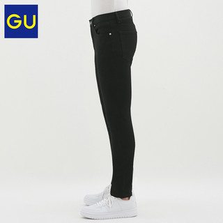 GU 极优 314435男装弹力紧身牛仔裤