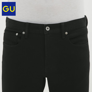 GU 极优 314435男装弹力紧身牛仔裤