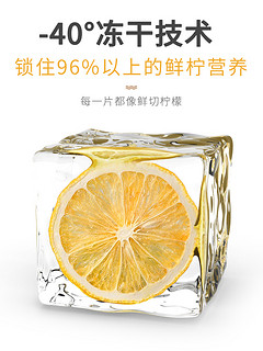 HDLEMON 汇达柠檬 柠檬冻干片 40g*2盒（约46片）