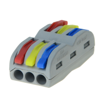 ZBKBO SPL-3C 彩色三进三出 连接器 10只