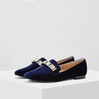 Toomanyshoes Copper Blue 女士平底鞋