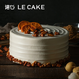 诺心 LECAKE 桂圆琥珀核桃蛋糕 5-8人食