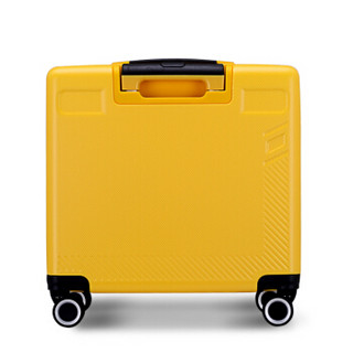 SUMMIT 莎米特 双杆万向轮拉杆箱旅行箱登机箱 PC999TC  黄色 16英寸