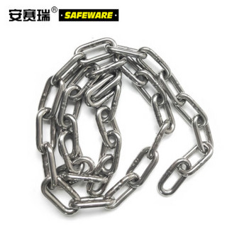 安赛瑞 304不锈钢链条 不锈钢铁链 金属链条 铁链子 钢链条 不锈钢长环链条 φ3mm*30m 12251