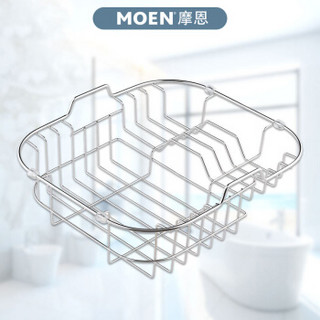 摩恩（MOEN）厨房配件水槽沥水篮不锈钢菜篮水果篮置物架收纳架碗架 23705