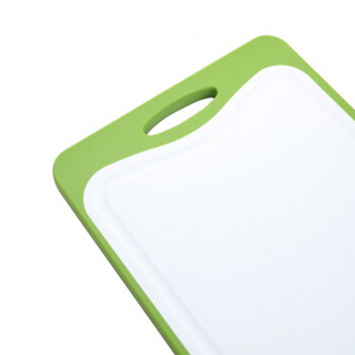 乐扣乐扣 环保加厚双面砧板 大号切菜板 水果案板面板 CSC304DG 绿色