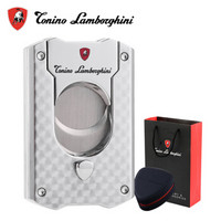 Tonino Lamborghini/德尼露·兰博基尼 雪茄剪 雪茄刀 生日礼物 商务礼品 TNF002013 银色扇形