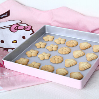 学厨 CHEFMADE  HELLO KITTY(凯蒂猫)正版授权11寸不粘正方形蛋糕饼干烤盘烘焙模具 KT7024