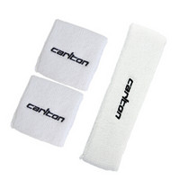 卡尔盾CARLTON 运动头带护腕组合装羽毛球网球篮球配件