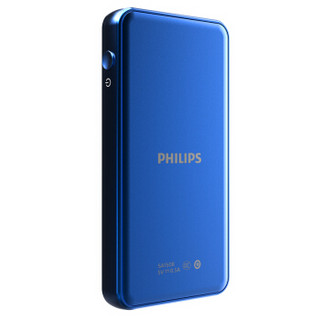 飞利浦（PHILIPS）SA1508 MP3 HIFI无损音乐播放器 复读 录音 外放 变速 学生随身听触摸屏 蓝色